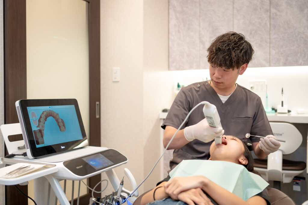 精密スキャン iTero